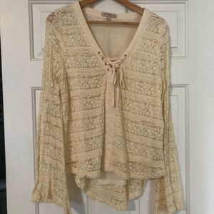 Vintage cream top